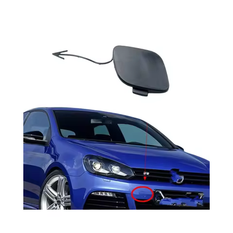 5K0 807 241 D Front Bumper Tow Hook Eye Cover Cap 5K0807241D Fit For VW Golf R20 MK6 6 Rline 2009-20