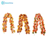 Gazechimp Artificial Maple Vine Garland Maple Leaf Garland Hanging Autumn Vine Fall Decoration Reusa