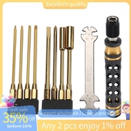 9 in 1 RC Tool Kit, RC Car Tool Kit RC Hex Driver Screwdriver Set for RC Car Hobby Tools