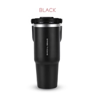 Swiss Thomas Thermos Bottle 900ML/1200ML SS316 Stainless Steel Tumbler Cup Handle and Straw Thermos 