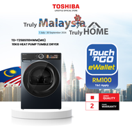 oshiba TD-T25BS110HWM(MG) 10.0KG Heat Pump Tumble Dryer/ pengering/ 烘干机