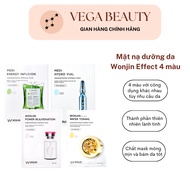 [TÁCH LẺ] Mặt nạ giấy dưỡng da Wonjin Effect 25ml 4 màu cung cấp dưỡng chất cho da mềm mịn