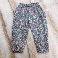 Alibaba Karlomico Girls Pants Blue Floral Pants