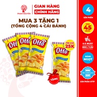 MUA 3 TẶNG 1 | Tổng cộng 4 Bịch Bánh mì Hoa Cúc Mini Otto - Otto Mini Brioche Tressée 80g | Bánh mì 