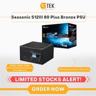 Seasonic S12III 500 550 650 500W 550W 650W 80Plus Bronze Non Modular PSU