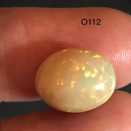 O112 Ethiopian opal Weight 3.2 Carat Size 12x9.5x6.5 Mm ethiopia Has Natural Defects.
