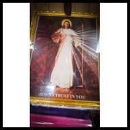 Divine Mercy Frame (Budget Price) 12x 9.5 inches