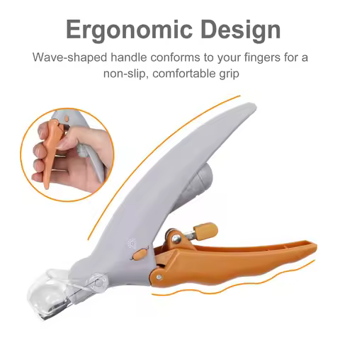 Dog Nail Trimmer with LED Light Cat Nail Clipper 5X Magnification Dog Nail Clipper for Trimming Cats