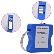 1Pc Dental Stainless Steel/Resin Film Restoration Light Cured Resin Clear Matrix Bands 5mm/6mm/7mm W