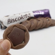 BISCOLATA STARZ dark , Bitter Chocolate Coated Biscuit Milk cream 88g