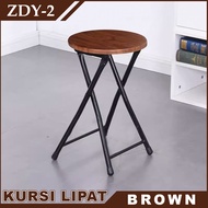 ORANGE Kursi Lipat Portable Kursi Sholat Folding Chair Bangku Lipat Outdoor Tempat Duduk Lipat