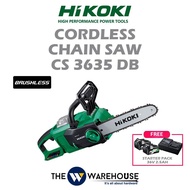 HiKOKI Cordless Chainsaw CS3635DB