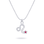 MARON สร้อยคอ กลุ่มดาว ราศี สร้อยคอเงินแท้ พลอยแท้ | Lucky Zodiac Necklace