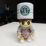 中古良品 星巴克Starbucks星偶像Toy2R Qee公仔Sylvia絕版