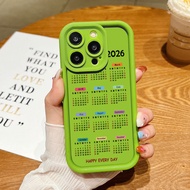 Trendy 26 Year Calendar Case For Redmi Note 8 Pro 9 10s 10 Pro 11s 11 Pro 12 Pro 9 POCO C65 M3 M2 C5