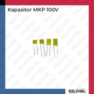 kapasitor capacitor film mkt 100v berbagai nilai dari 1nf sampai 1uf
