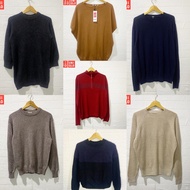 Uniqlo Knitwear (Rajut) sweater and cardigan