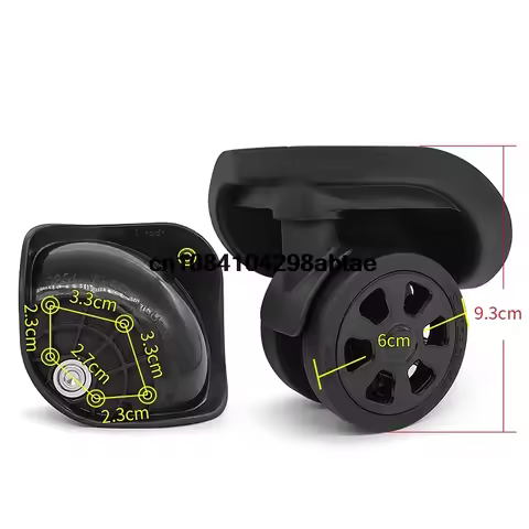 SJ.TOBOL Wheel Luggage Rolling Wheel Replacement Trolley Box Accessories Password Luggage Wheel T30A