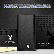 PLAYBOY 2019 Fashion Mens Long Wallet Zipper Large-capacity Wallet Phone Bag