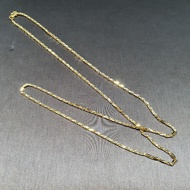 22k / 916 Gold Box Cutting Necklace