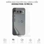 Google Pixel 10 Series PPF Film Sticker Full Back Border | PPF Anti-Scratch Film for Comprehensive P