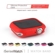 For Apple Apple watch 8765432 silicone soft shell iWatch 7 watches  case