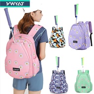 YWYAT F111 Badminton/Tennis Backpack | 2-3 Racket Color Series | Fashion Sports Pack | Lightweight R