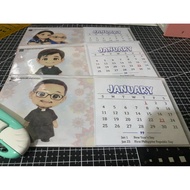 Chibi Calendar 2026, Calendar Ref Magnet - Cartoon You Desk Calendar – Personalized Gift Edition