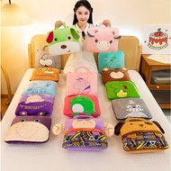 Labooboo Blanket Pillow There Is A Built-In Blanket. Doll Soft And Fluffy Car Cushion 12 Colors To C