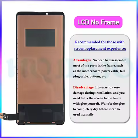 6.1" TFT LCD For Sony Xperia 10 V LCD XQ-DC72 Display Touch Screen Digitizer Repair For Sony Xperia