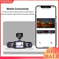 【vienna.sg】 4 Channel Car Dash Camera Night Vision Wide Angle Driving Video Recorder Car Dashboard C