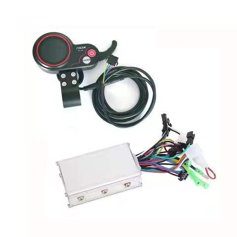 350W 24V 36V 48V Electric Bicycle Controller Scooter LCD Display Control Panel FC-100 with Shift Swi
