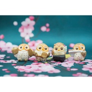 [ cangicungco ] Ceramic Statue of 4 Mini Owls – Secondhand – BB270