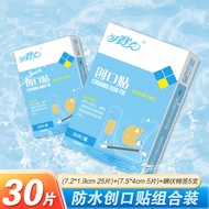 Band-Aid Band-Aid Band-Aid Band-Aid (Waterproof Type) 30 Pieces Waterproof Transparent Cute Band-Aid