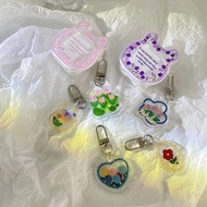 Korean-style Tulip Keychain Suitable as a Gift for You