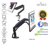 [ORIGINAL NB] Ergonomic Flexi Mount Desktop Stand Monitor Arm TV Monitor Bracket 17"-30" inch