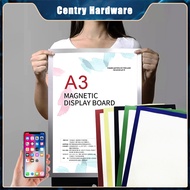 A3/A4/A5/A6 Size Magnetic Display Board Frame Photo Poster Certificate Frame Holder