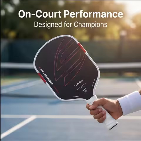LABS Project Boomstk Elongated Pickleball Paddle 16mm Boom Core Racket Pure Foam Paddle