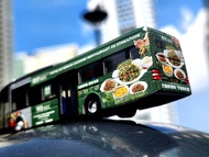 Bus toy Singapore service 61MAN A22 model