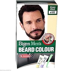 Bigen Men's Beard Color, Brown Black B102, 40g