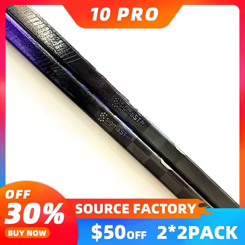 [2-Pack][Senior][10 Pro] Ice Hockey Sticks Ultra Light Carbon Fiber P28 P88 P29