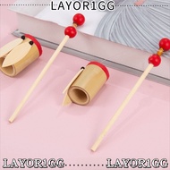 LAYOR1GG Cicada Noisemaker, Bamboo Shake Activated Bamboo Cicada Sound Maker, Fashion Cicada Shaped 