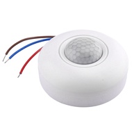 AC85-265V Intelligent Human Infrared Sensor Switch Ceiling Sensor Switch for Ceiling 360℃ Motion Sen