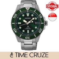 [Time Cruze] Seiko SNE579 Prospex Special Edition Asia Exclusive Solar Stainless Steel Green Dial Men Watch SNE579P1