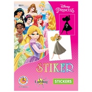 ES 11 Disney Princess Stickers 4 Pages B6 Size
