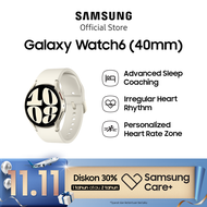 Samsung Galaxy Watch6 Bluetooth Jam tangan pintar 40mm Android Waterproof IP68 I GPS I Olahraga I Ke