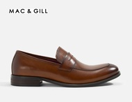 MAC&amp;GILL รองเท้าผู้ชายหนังแท้แบบ Penny loafer Business shoes in Leather