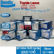 Front brake pads (disc pads/brake pads) TOYOTA LEXUS LX570, LX470, GX460, GX470 (Bendix)