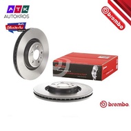 จานเบรคหน้า AUDI A4 B8 A5 A6 C7 A7 Q5 2007-2018 1.8 2.0 2.7 2.8 3.0 3.2 S4 S5 S6 S7 SQ5 TFSI TDI FSI