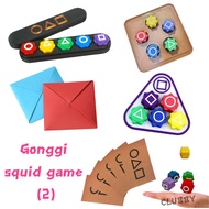 Gonggi squid game batu seremban ddakji squid game mainan murah board game